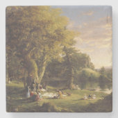 Thomas Cole de PIC-NIC Stenen Onderzetter (Voorkant)