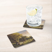 Thomas Cole de PIC-NIC Vierkante Kartonnen Onderzetter (Insitu)