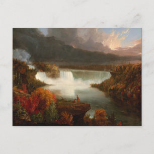  Thomas Cole Distant Uitzicht van Niagara-Herfsten Briefkaart