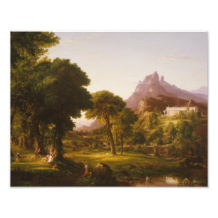 Thomas Cole - Dream of Arcadia Foto Afdruk
