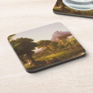 Thomas Cole Dream van Arcadia Bier Onderzetter