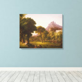 Thomas Cole Dream van Arcadia Canvas Afdruk (Insitu (Houten vloer))