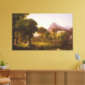 Thomas Cole Dream van Arcadia Canvas Afdruk (Insitu (Woonkamer))