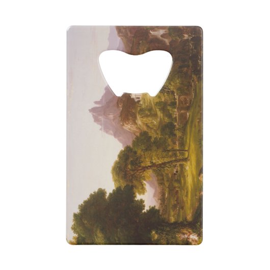 Thomas Cole Dream van Arcadia Kredietkaart Flessenopener (Voorkant)