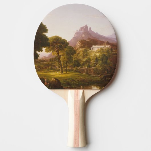 Thomas Cole Dream van Arcadia Tafeltennisbatje (Voorkant)