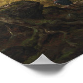 Thomas Cole - Een Uitzicht van de twee meren en be Poster (Hoek)