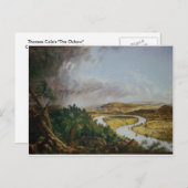 Thomas Cole is het Briefkaart van Oxbow (Voorkant / Achterkant)