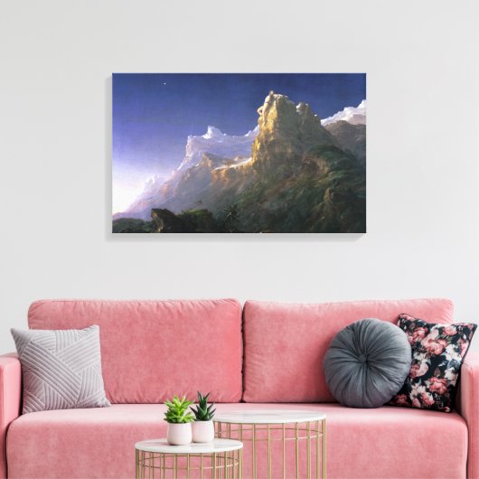 Thomas Cole Prometheus Bound Canvas Afdruk (Insitu (Woonkamer))