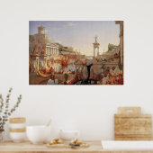 Thomas Cole The Course of Empire Consummation Poster (Keuken)