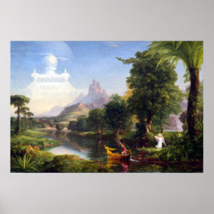 Thomas Cole The Voyage Youth Poster