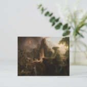 Thomas Cole - Uitwijzing van de tuin van Eden Briefkaart (Staand voorkant)