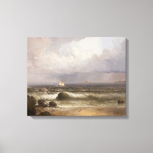 Thomas Doughty - Komend vierkant Canvas Afdruk (Voorkant)