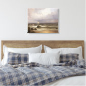 Thomas Doughty - Komend vierkant Canvas Afdruk (Insitu (Slaapkamer))