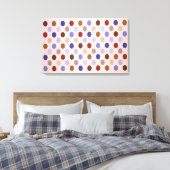 Thomas Downing - Grid #8 - 1969 Canvas Afdruk (Insitu (Slaapkamer))