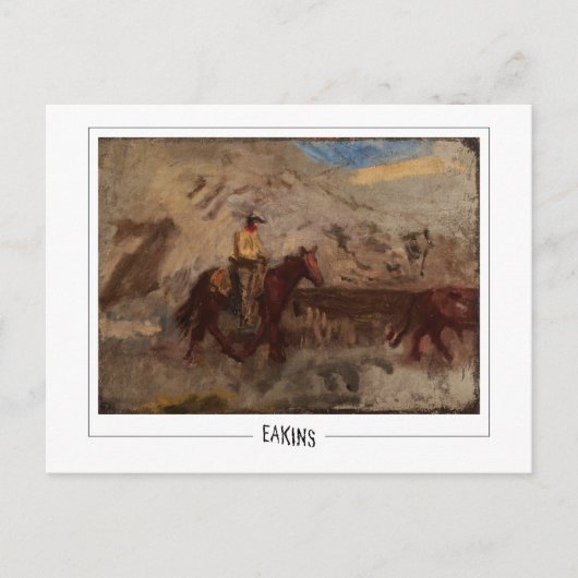 Thomas Eakins #10 - Carte postale d'art fin (Devant)
