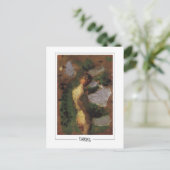 Thomas Eakins #118 - Carte postale Art (Debout devant)