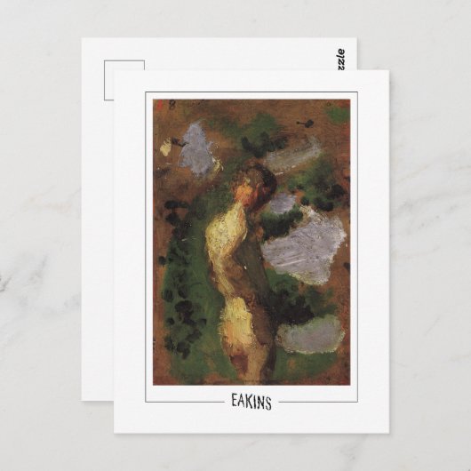 Thomas Eakins #118 - Carte postale Art (Devant / Derrière)