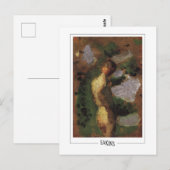 Thomas Eakins #118 - Carte postale d'art fin (Devant / Derrière)