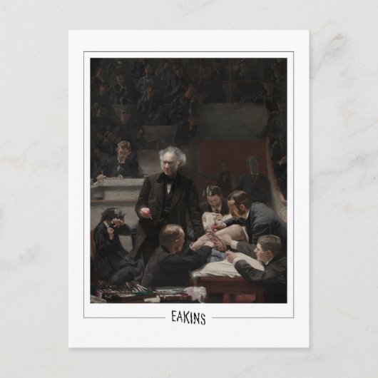 Thomas Eakins #15 - Carte postale d'art (Devant)