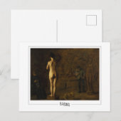 Thomas Eakins #1 - Carte postale d'art (Devant / Derrière)