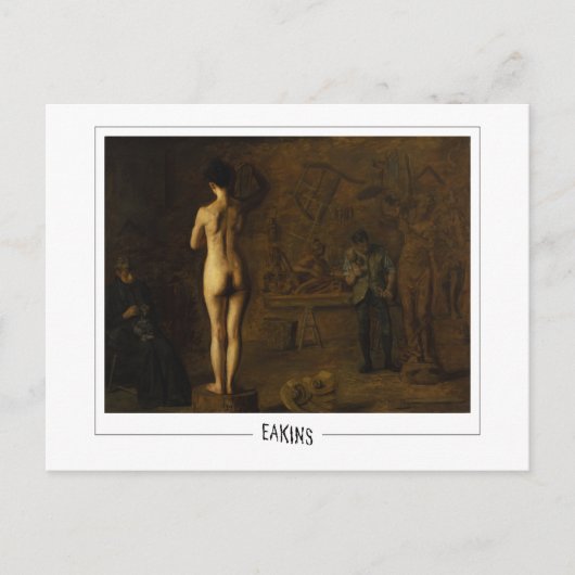 Thomas Eakins #1 - Carte postale d'art (Devant)