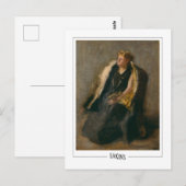 Thomas Eakins #2 - Carte postale d'art fin (Devant / Derrière)