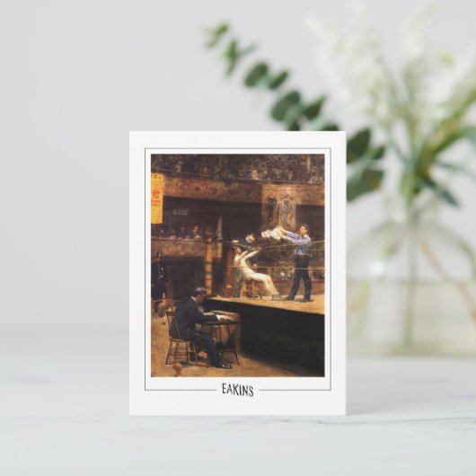 Thomas Eakins #350 - Carte postale Art (Debout devant)