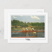 Thomas Eakins #3 - Carte postale Art (Devant / Derrière)