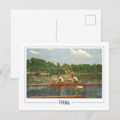 Thomas Eakins #3 - Carte postale d'art fin (Devant / Derrière)