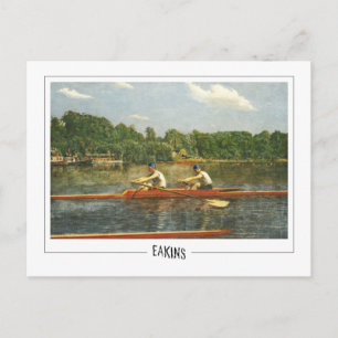 Thomas Eakins #3 - Carte postale d'art fin