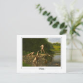 Thomas Eakins #414 - Carte postale d'art fin (Debout devant)