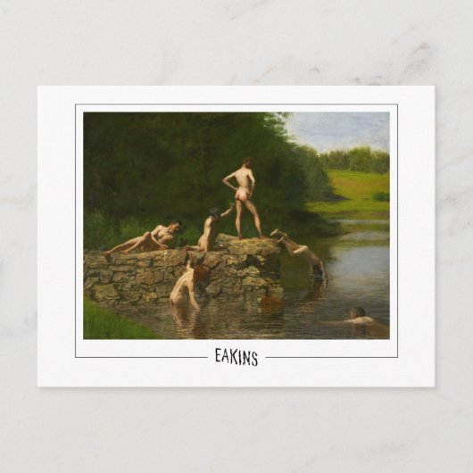 Thomas Eakins #414 - Carte postale d'art fin (Devant)