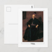 Thomas Eakins #7 - Carte postale d'art fin (Devant / Derrière)