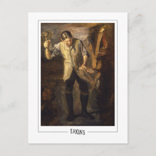 Thomas Eakins #9 - Carte postale d'art fin