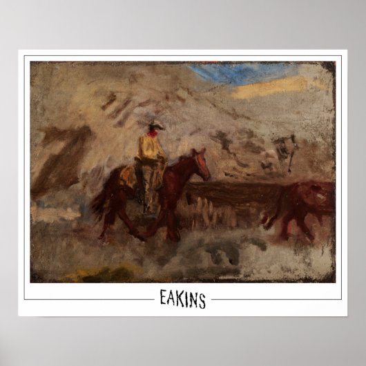 Thomas Eakins Affiche d'art Zedign #10 (Devant)