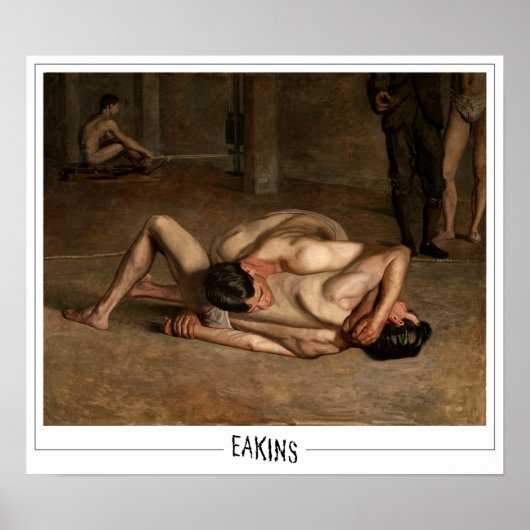 Thomas Eakins Affiche d'art Zedign #16 (Devant)