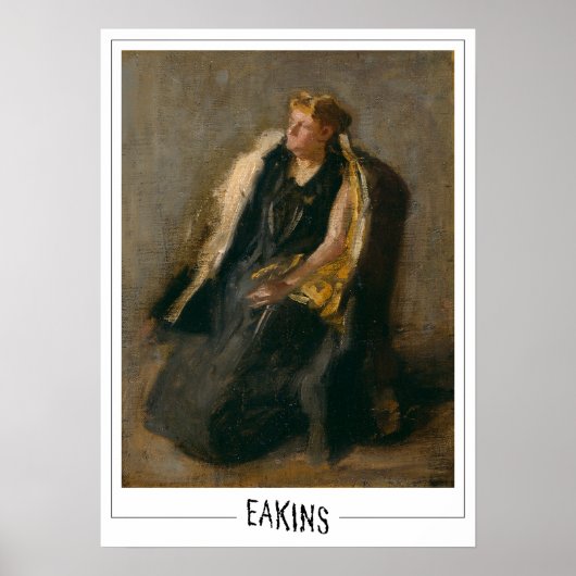 Thomas Eakins Affiche d'art Zedign #2 (Devant)