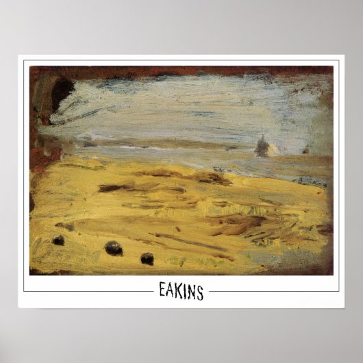 Thomas Eakins Affiche d'art Zedign #302 (Devant)