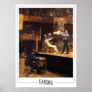Thomas Eakins Affiche d'art Zedign #350