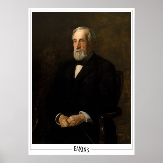 Thomas Eakins Affiche d'art Zedign #4 (Devant)
