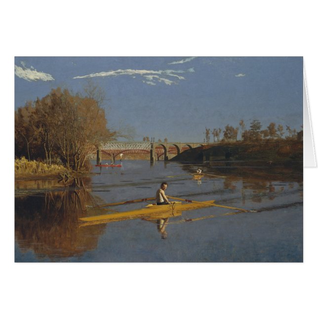 Thomas Eakins - De Champion Single Sculls (Voorkant Horizontaal)