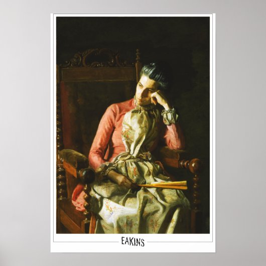 Thomas Eakins Zedign Affiche d'art #8 (Devant)