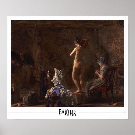 Thomas Eakins Zedign Art Poster #6 (Voorkant)