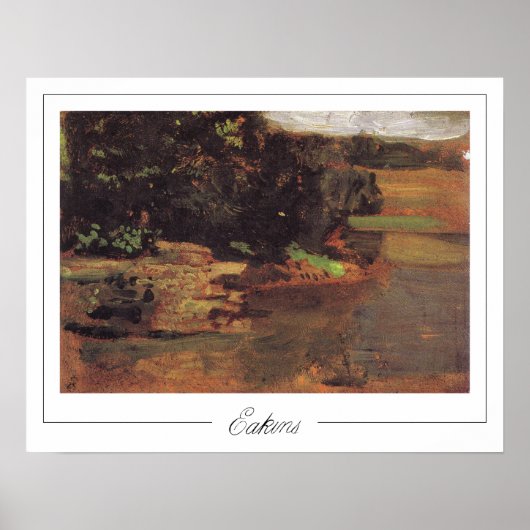 Thomas Eakins Zedign Poster d'art #130 (Devant)