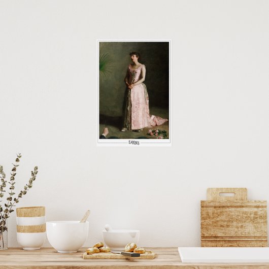 Thomas Eakins Zedign Poster d'art #22 (Cuisine)