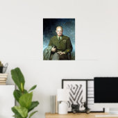 Thomas Edgar Stephens Dwight D. Eisenhower Poster (Thuiskantoor)