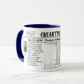 Thomas Edison 1879 mug (Devant gauche)