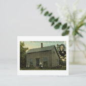 Thomas Edison Boyhood Home - Carte postale Vintage (Debout devant)