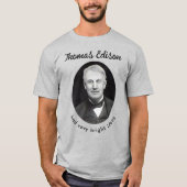 Thomas Edison Bright Ideas T-shirt (Voorkant)