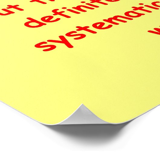 Thomas Edison citeert Poster (Hoek)